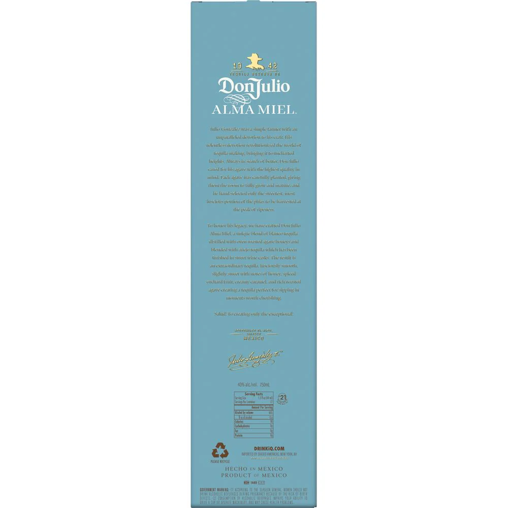 Don Julio Alma Miel Joven Tequila (750ml)