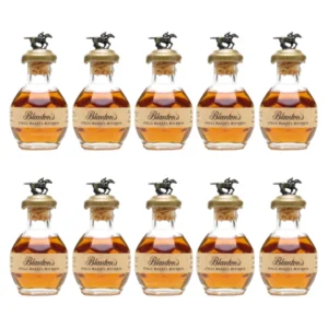 Blanton’s Miniature Bourbon 50ml 10 Pack Shot Bundle