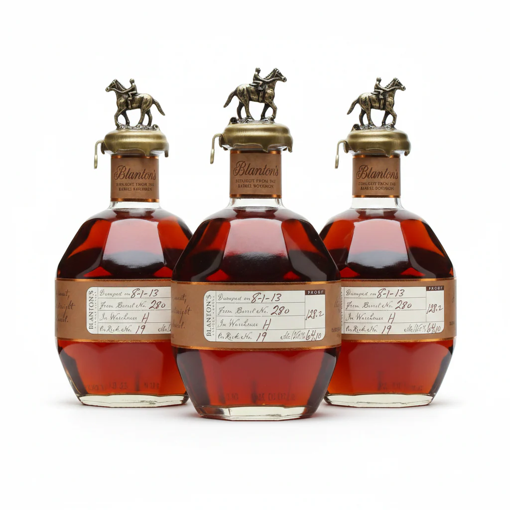 Blanton's Straight From The Barrel 3-Pack | Cask Strength Single Barrel