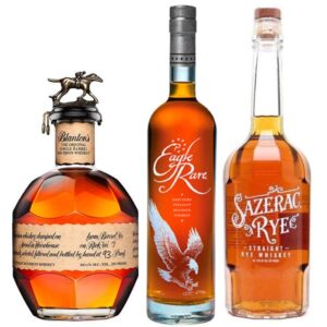 Blanton’s Original Single Barrel Bourbon & Eagle Rare Bourbon & Sazerac Rye Bundle
