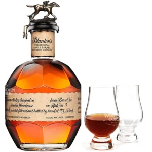 Blanton’s Original Single Barrel Bourbon with Glencairn Glass Set