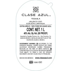 Clase Azul Jalisco 200 Limited Edition Extra Anejo Tequila 1L